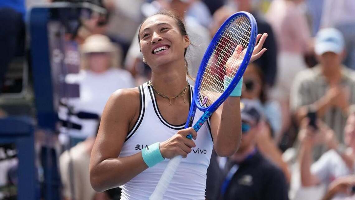 Qinwen Zheng stuns No. 22 Madison Keys with late rally at US Open 