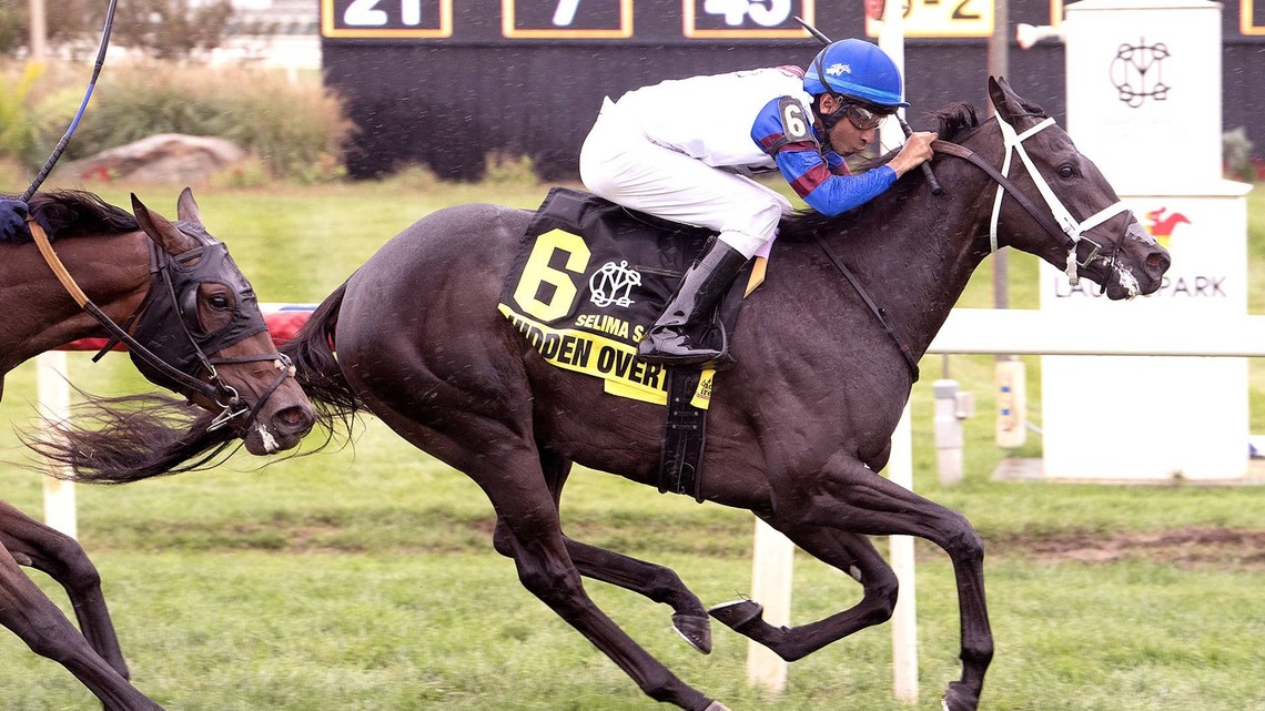 'Waiting For This One': Julien Pimentel Celebrates First Stakes Win Of Comeback 