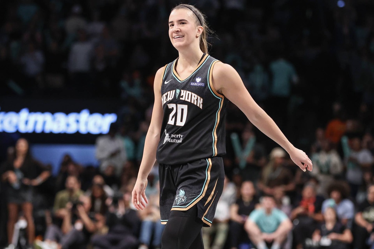  New York Liberty guard Sabrina Ionescu Wendell Cruz-Imagn Images