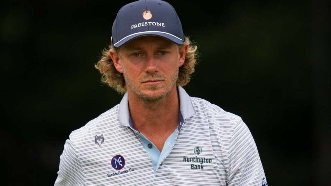 Austin Smotherman (62) moves in front at Bank of Utah Championship 