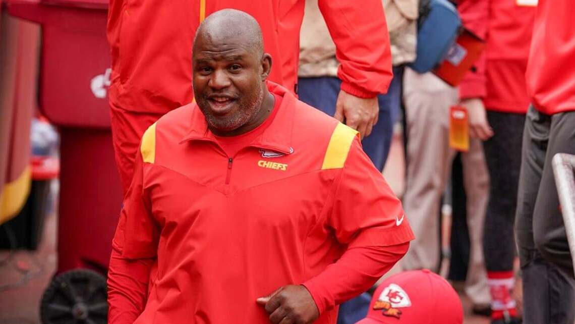 Chiefs OC Eric Bieniemy returns to camp after wife's shooting 