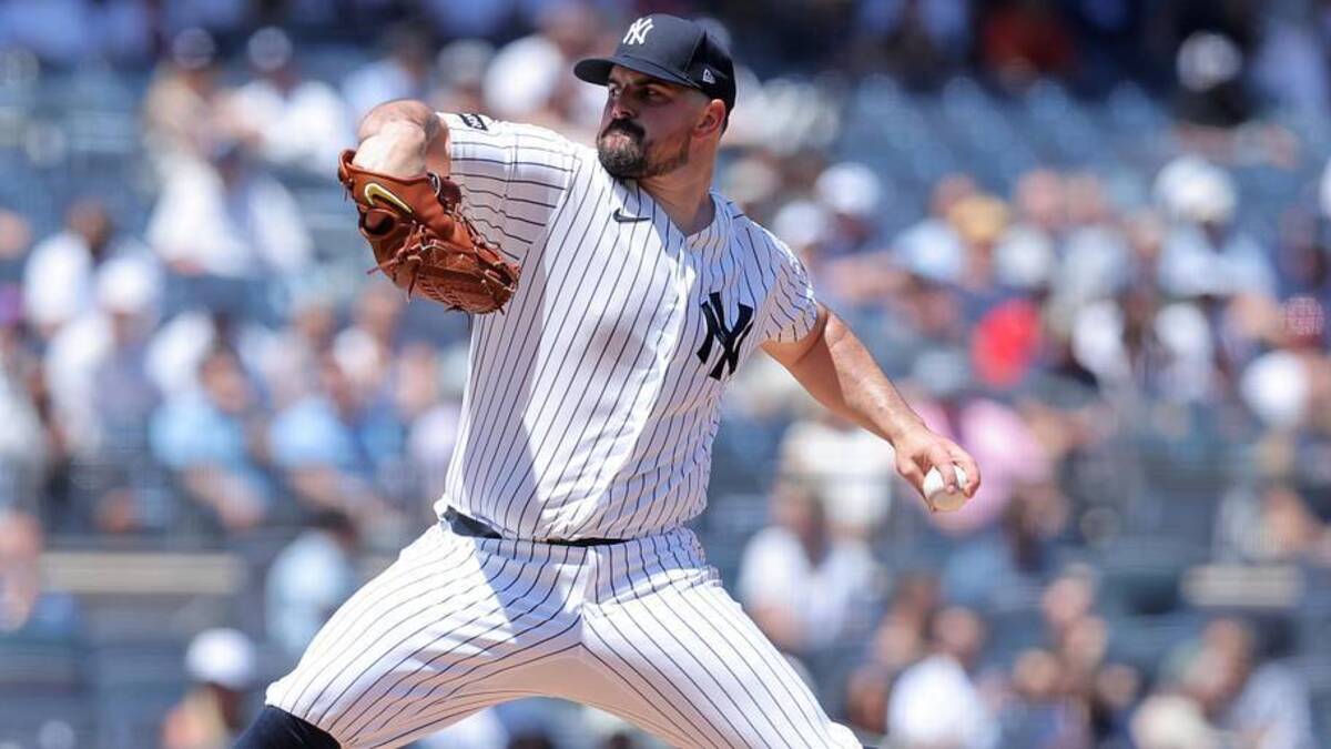  The Yankees would love to see Carlos Rodón pitch well vs. the Guardians for the second time in as many weeks. | Brad Penner-Imagn Images 