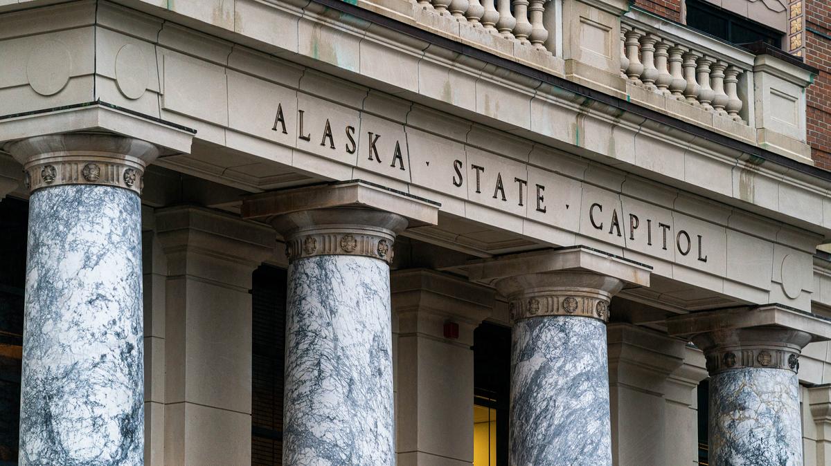 The Alaska State Capitol, photographed on Monday, Jan. 16, 2023, in Juneau, Alaska. (Loren Holmes/Anchorage Daily News/TNS)