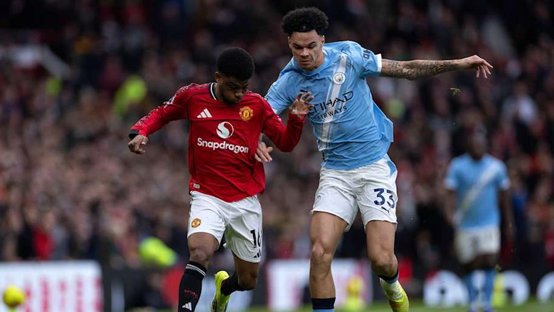  The Manchester giants are set to battle for Anderson's signature. | Joe Prior/Visionhaus/Getty Images 