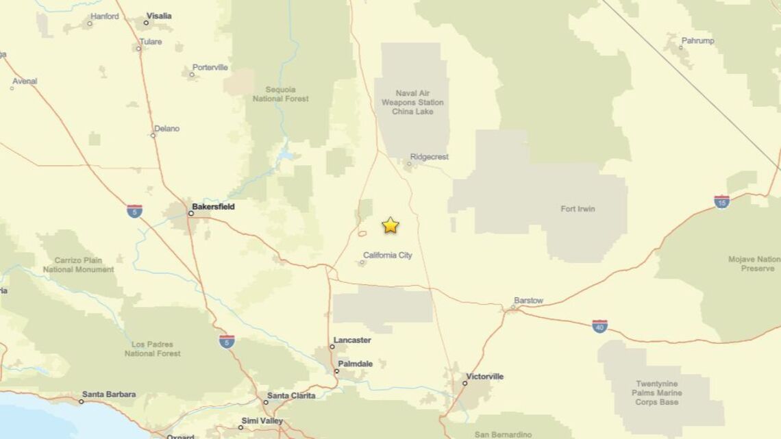 Seismic activity on Aug. 5: Earthquake near Johannesburg, CA detected - magnitude 2.7 