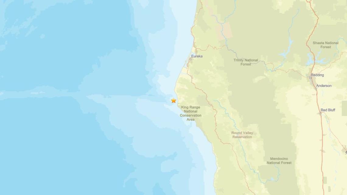 2.7 magnitude earthquake reported near Petrolia, CA on March 17 