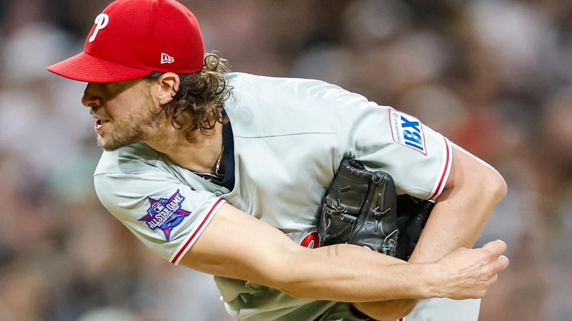 Trio of solo HRs help Phillies down Padres again
