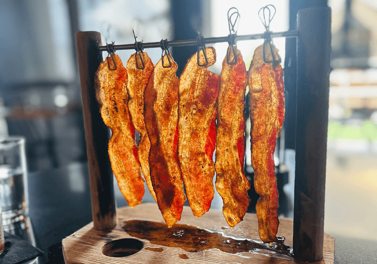  The bacon flight at Ironwood Kitchen and Cocktails is worth every bite. Photo credit: Cherith Glover Fluker 