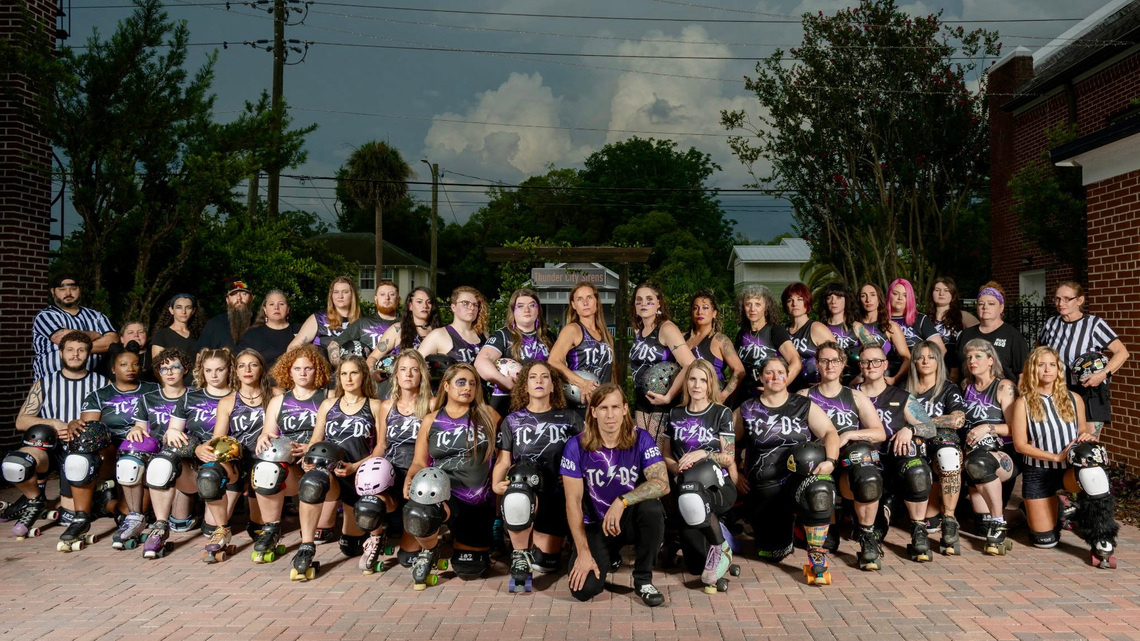 DeLand roller derby team skates to support charities