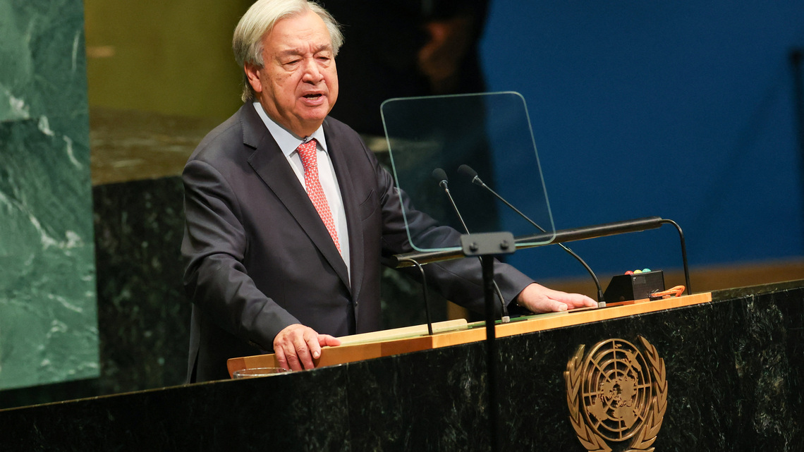 UN chief calls for AI curbs and end to wars in his last assembly address 