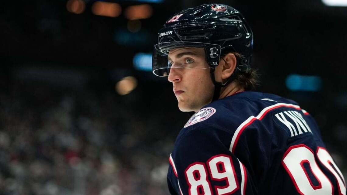 Can Matthew Knies provide encore for Blue Jackets against Mammoth? 