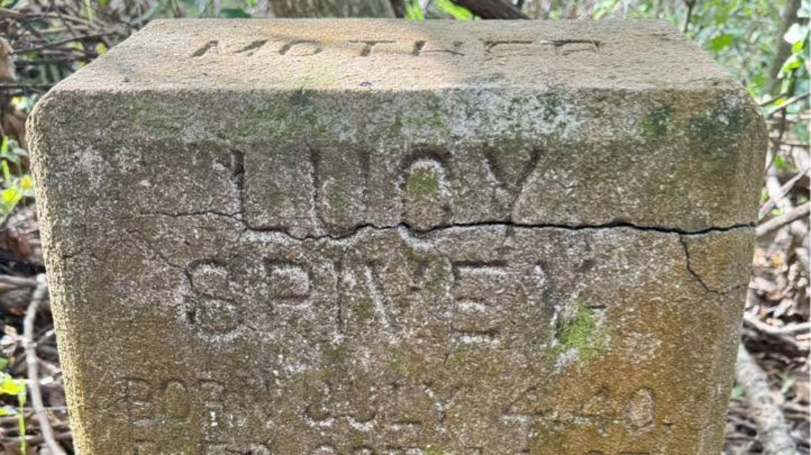 A once-abandoned, historic cemetery can be visited in Lake County