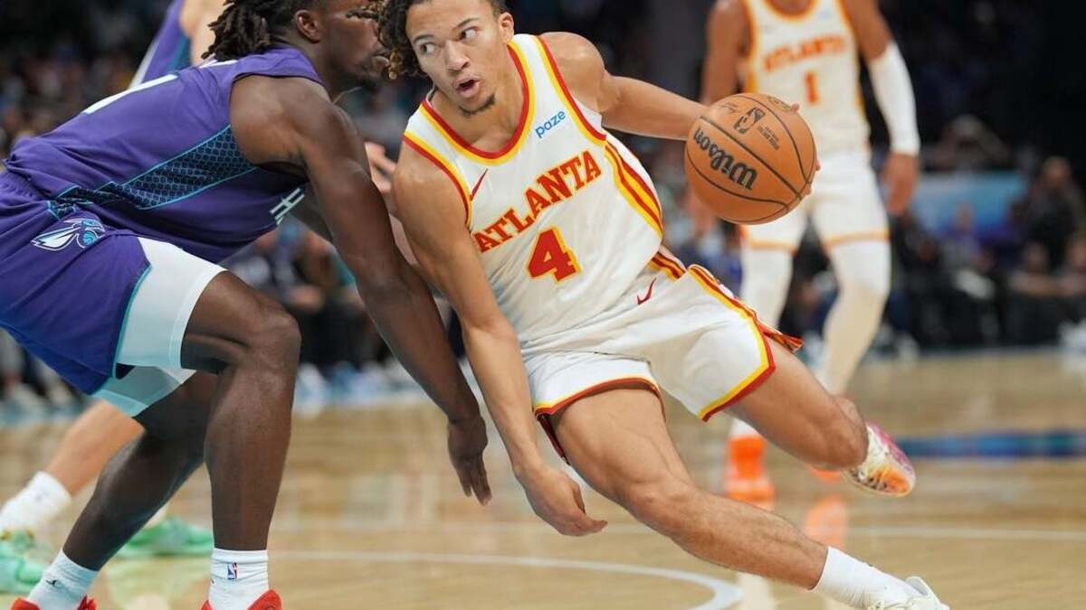 Hot-shooting Hawks set franchise mark with 47-point rout of Hornets ...