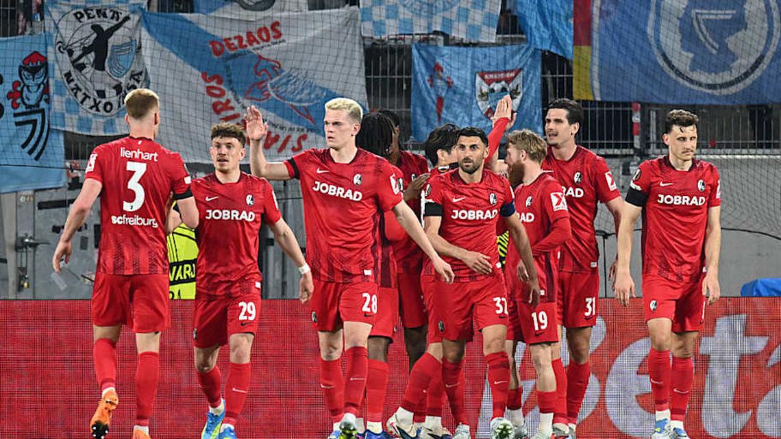  Freiburg were big winners during the first leg. | Silas STEIN/AFP/Getty Images 