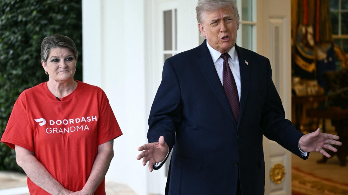 Trump Answers Iran Questions Amid DoorDash Delivery Shocking the Internet 