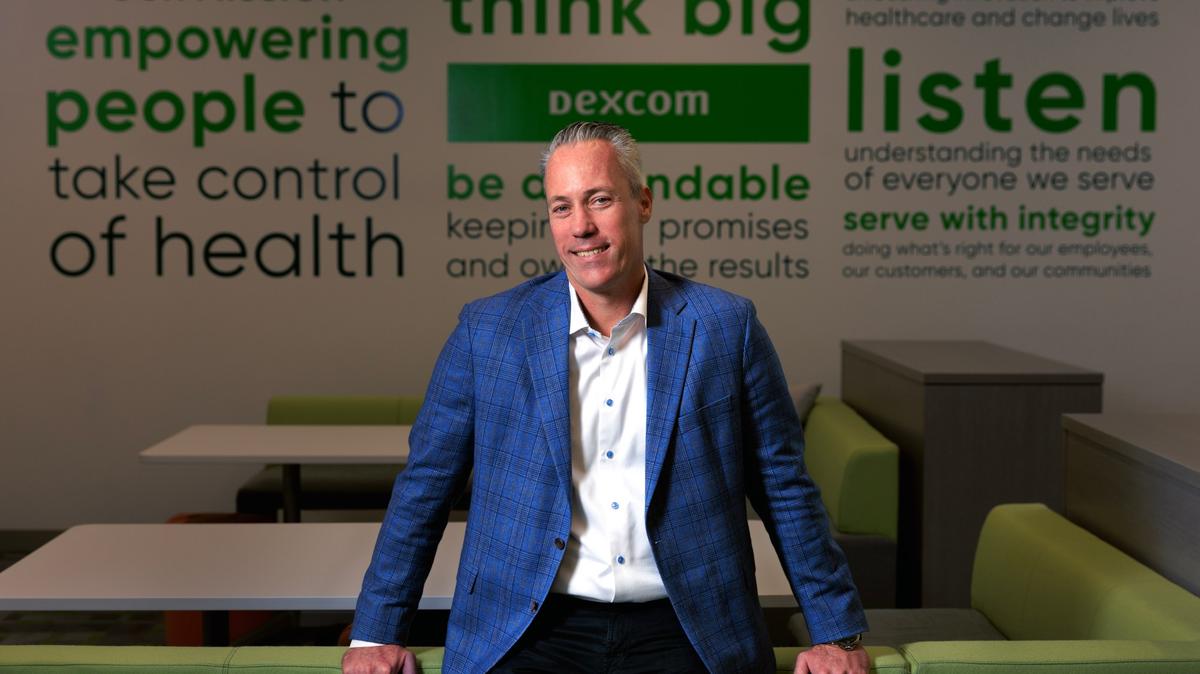 SAN DIEGO, CA – January 02, 2026: President and CEO of Dexcom, Jake Leach at Dexcom in San Diego on Friday, January 02, 2026. (Hayne Palmour IV / For The San Diego Union-Tribune)