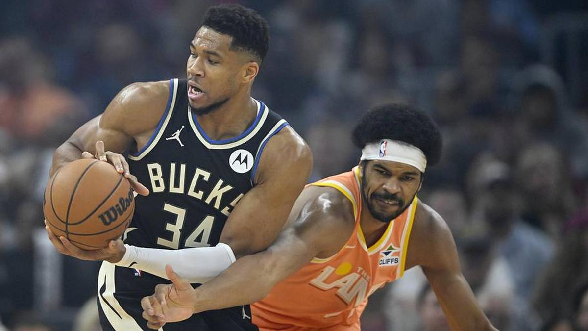  The Cavaliers could come up in offseason Giannis Antetokounmpo trade talks if they want to make a huge swing ahead of the 2026–27 season. | David Richard-Imagn Images 