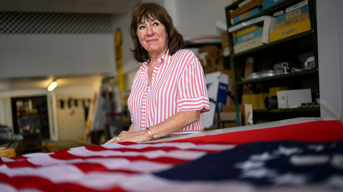 Michigan flag makers prep Old Glory for America's 250th