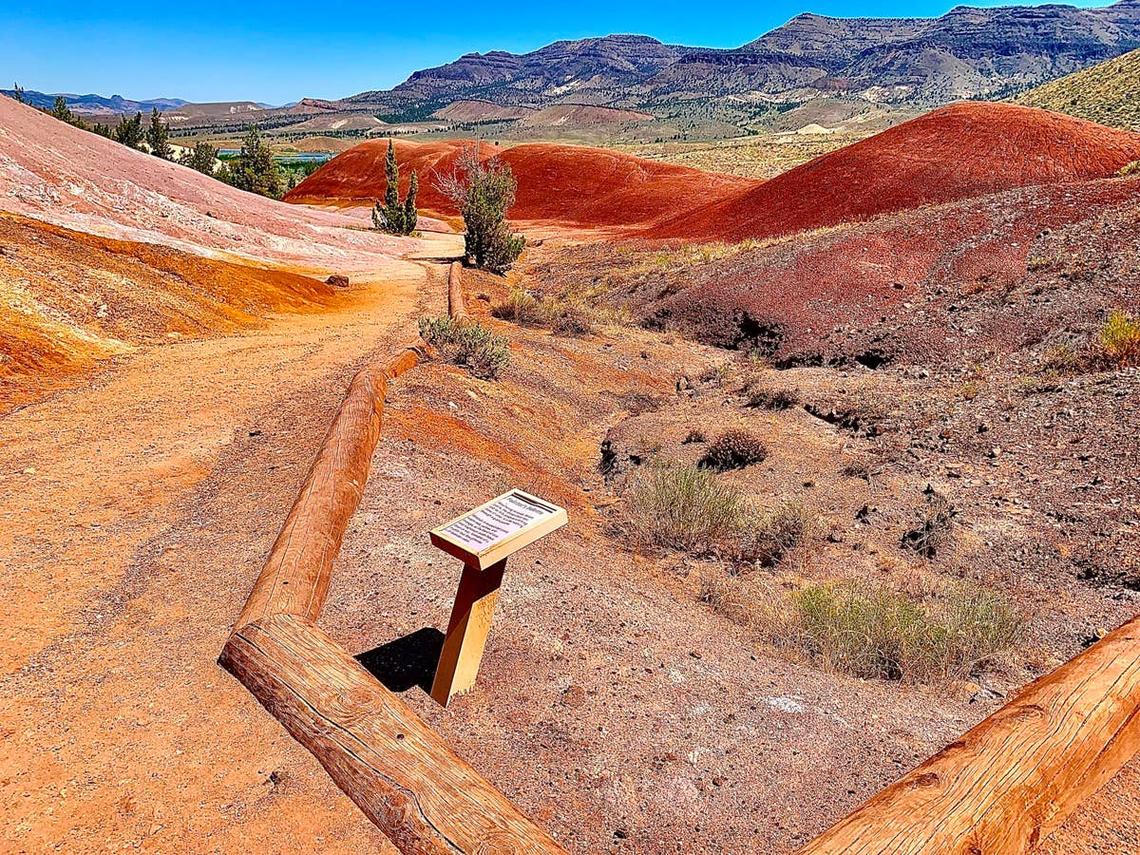  Northern Pacific rattlesnakes inhabit the rocky slopes of John Day Fossil Beds National Monument. 