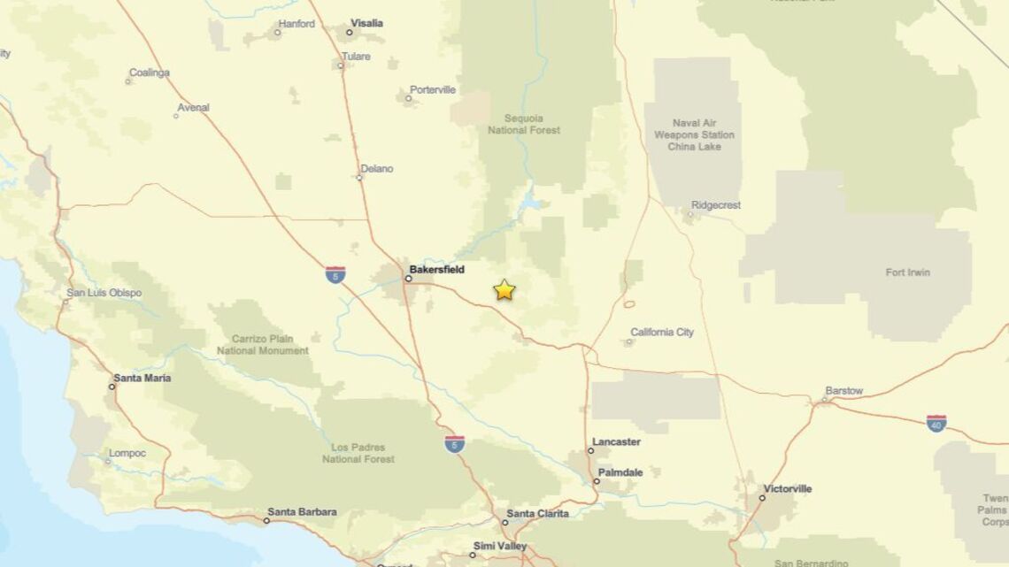 Update: 2.0 magnitude earthquake registered close to Tehachapi, CA on Sept. 4 