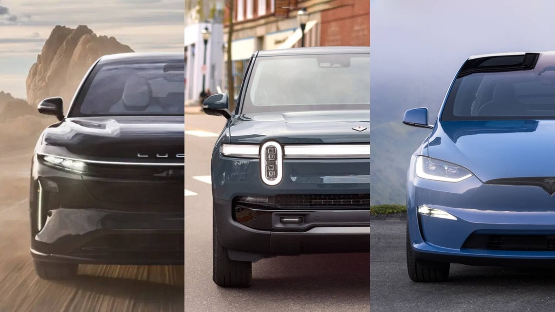 Lucid vs Tesla vs Rivian Reliability: One Winner, Two Big Risks