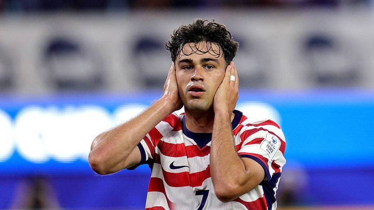  Gio Reyna always had his eyes on the United States. | John Dorton/USSF/Getty Images 