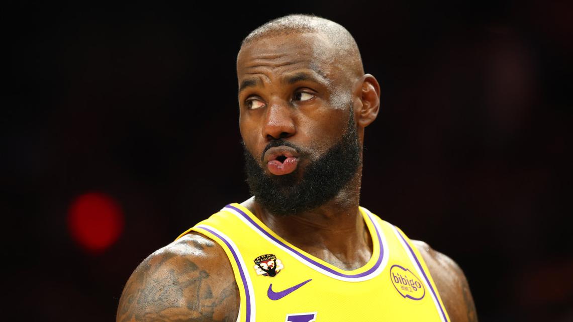 LeBron James Reacts to Big NBA News on Friday 