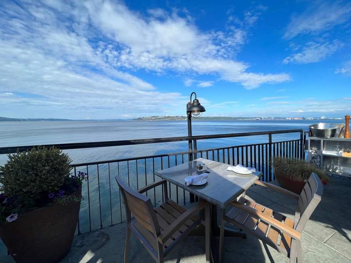  Ruston Way has many waterfront restaurants with outdoor seating. Photo credit: Peggy Cleveland 