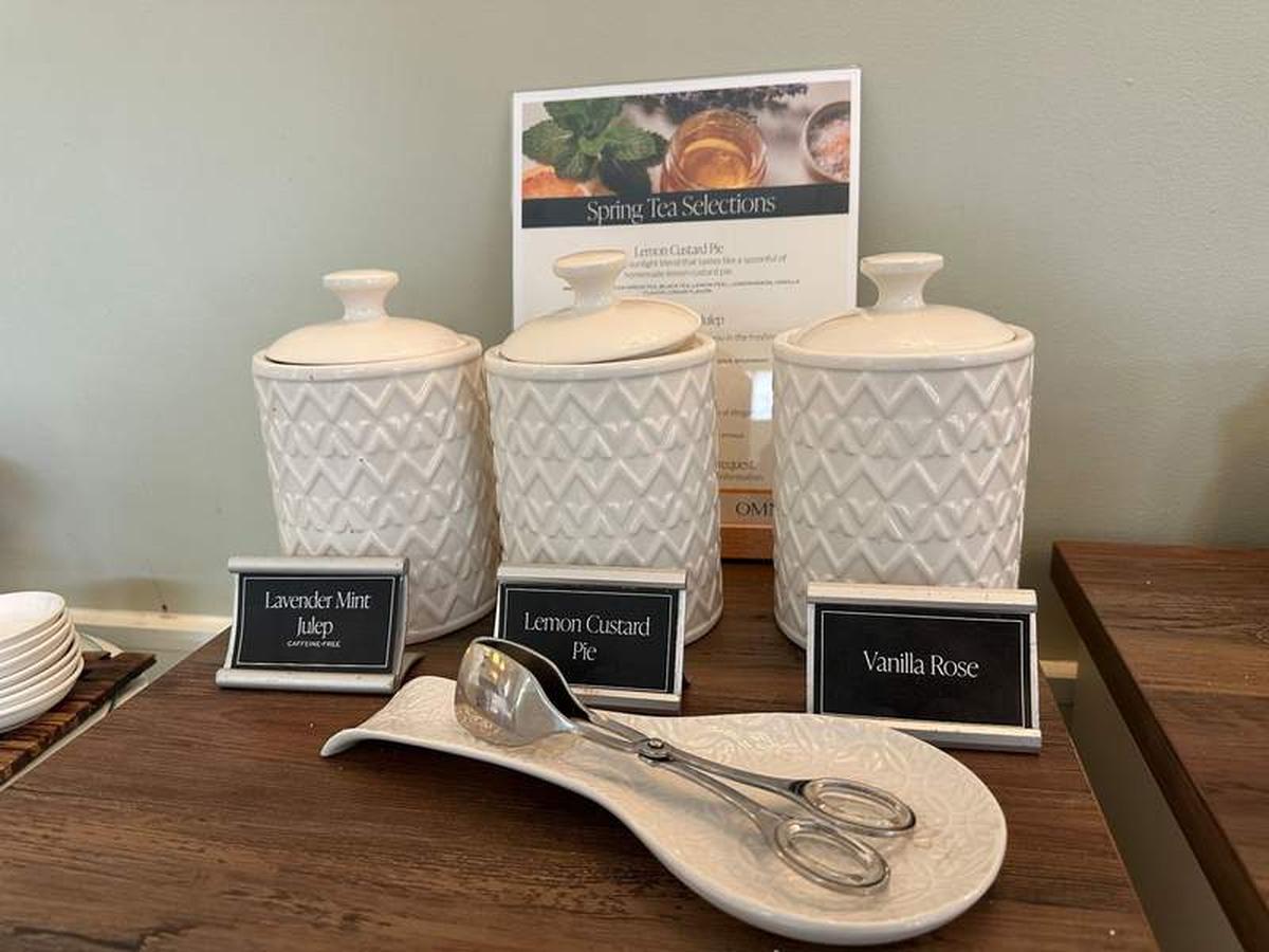  Spring Tea Selections in the Lounge area. Photo credit: Robin O’Neal Smith 