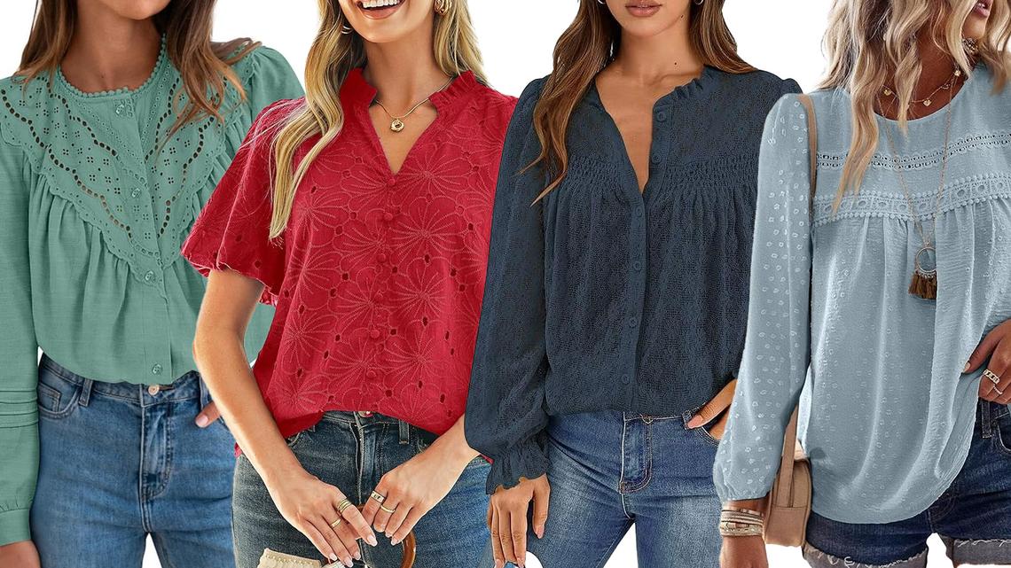 These Lace-Embellished Blouses Should Cost 10 Times More - Under $27 
