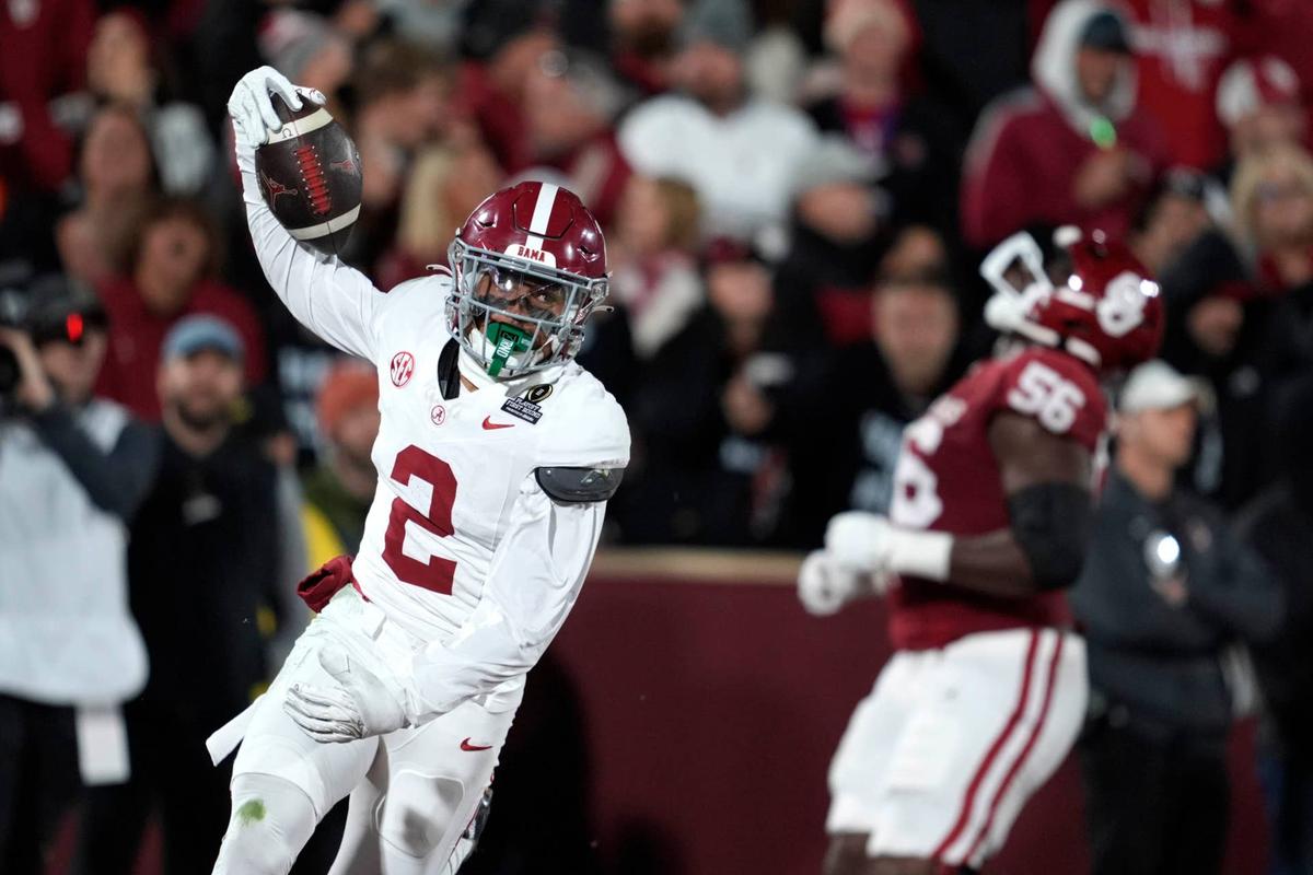  Alabama CB Zabien Brown has big-play ability and first-round talent. (BRYAN TERRY/THE OKLAHOMAN-USA TODAY NETWORK via Imagn Images)