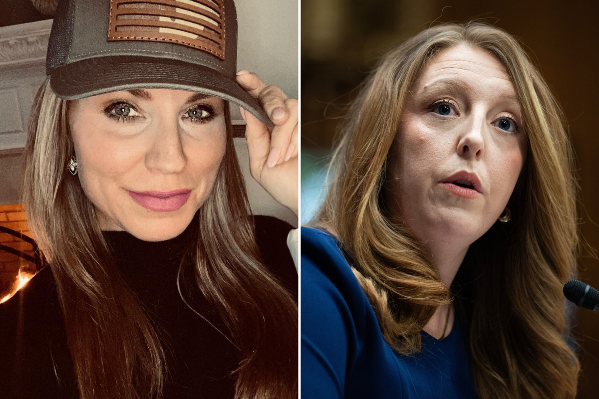  Nicole Saphier (left) and Casey Means (right). 