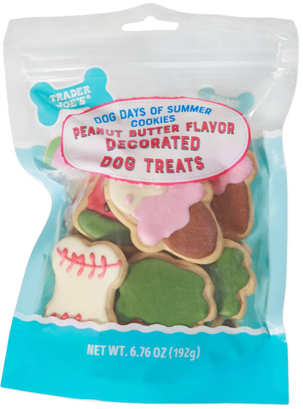  Dog Days of Summer Peanut Butter Flavored Decorated Dog Treats.