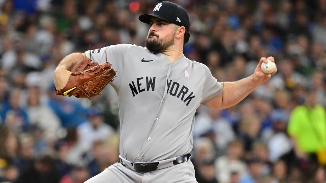 Carlos Rodon, Yankees vie to get right in finale vs. Blue Jays