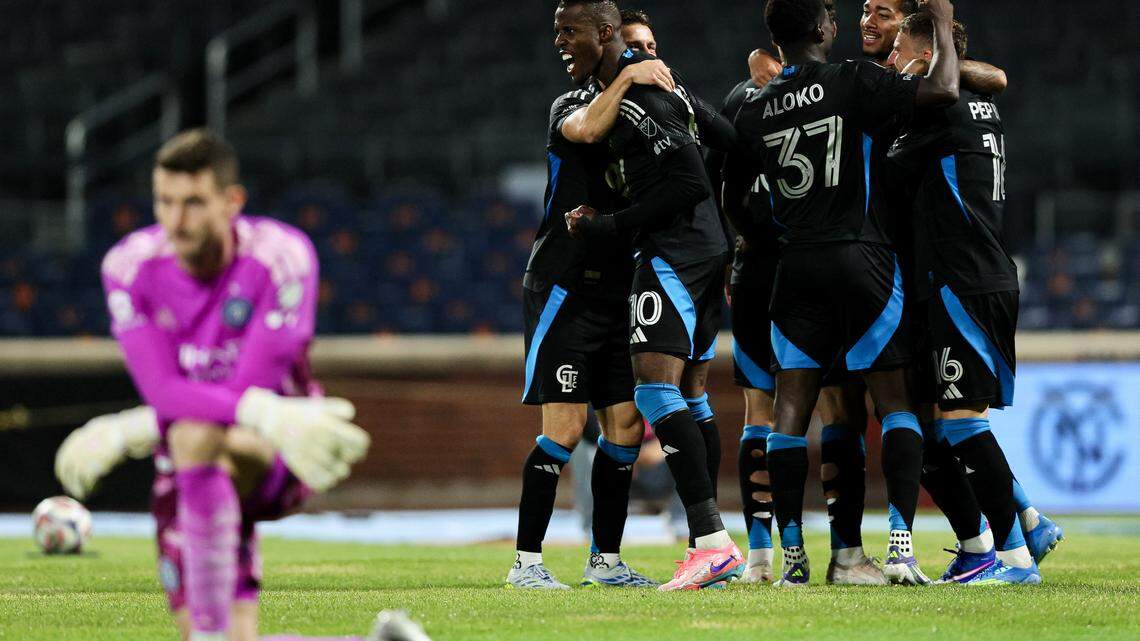 Charlotte FC score late, edge New York City FC 
