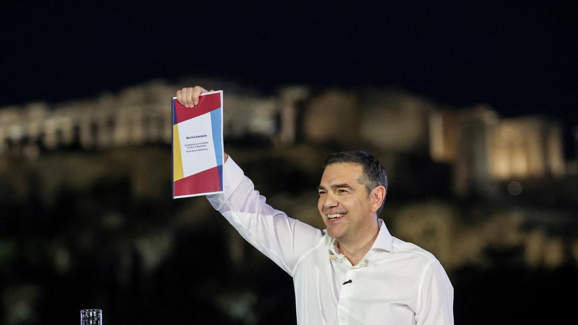 Greece's leftist firebrand Tsipras makes comeback with new political party 