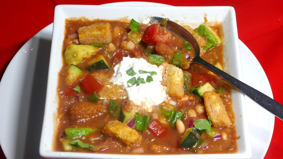 Quick Fix: Chunky gazpacho 