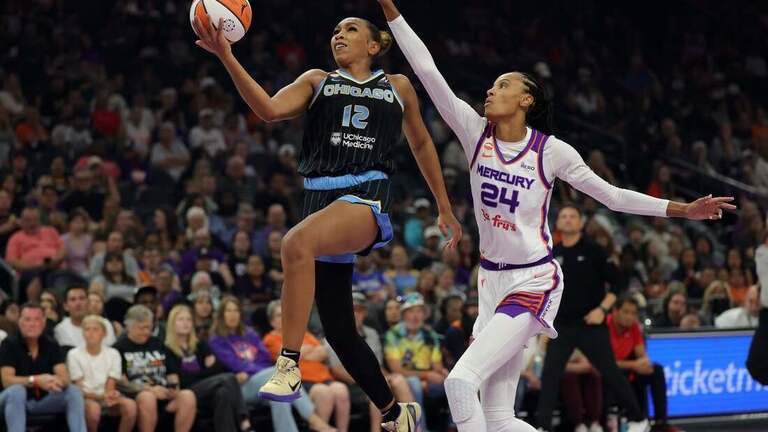 Sydney Taylor puts up 16 points as Sky cool off Mercury 