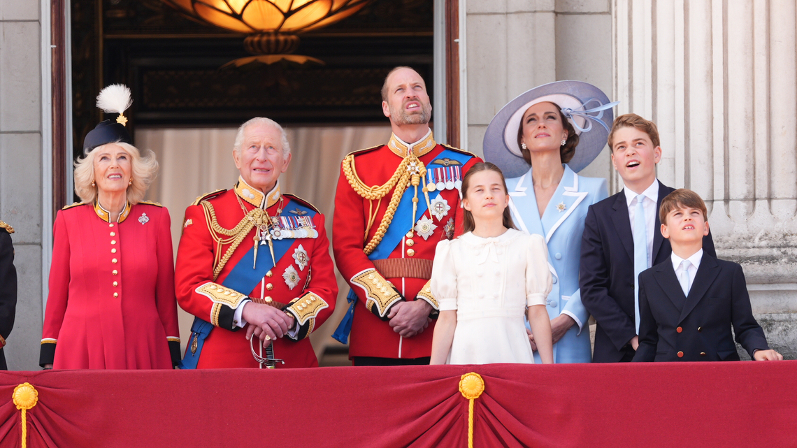 Prince Andrew Doesn't Join Royal Family During Trooping the Colour 
