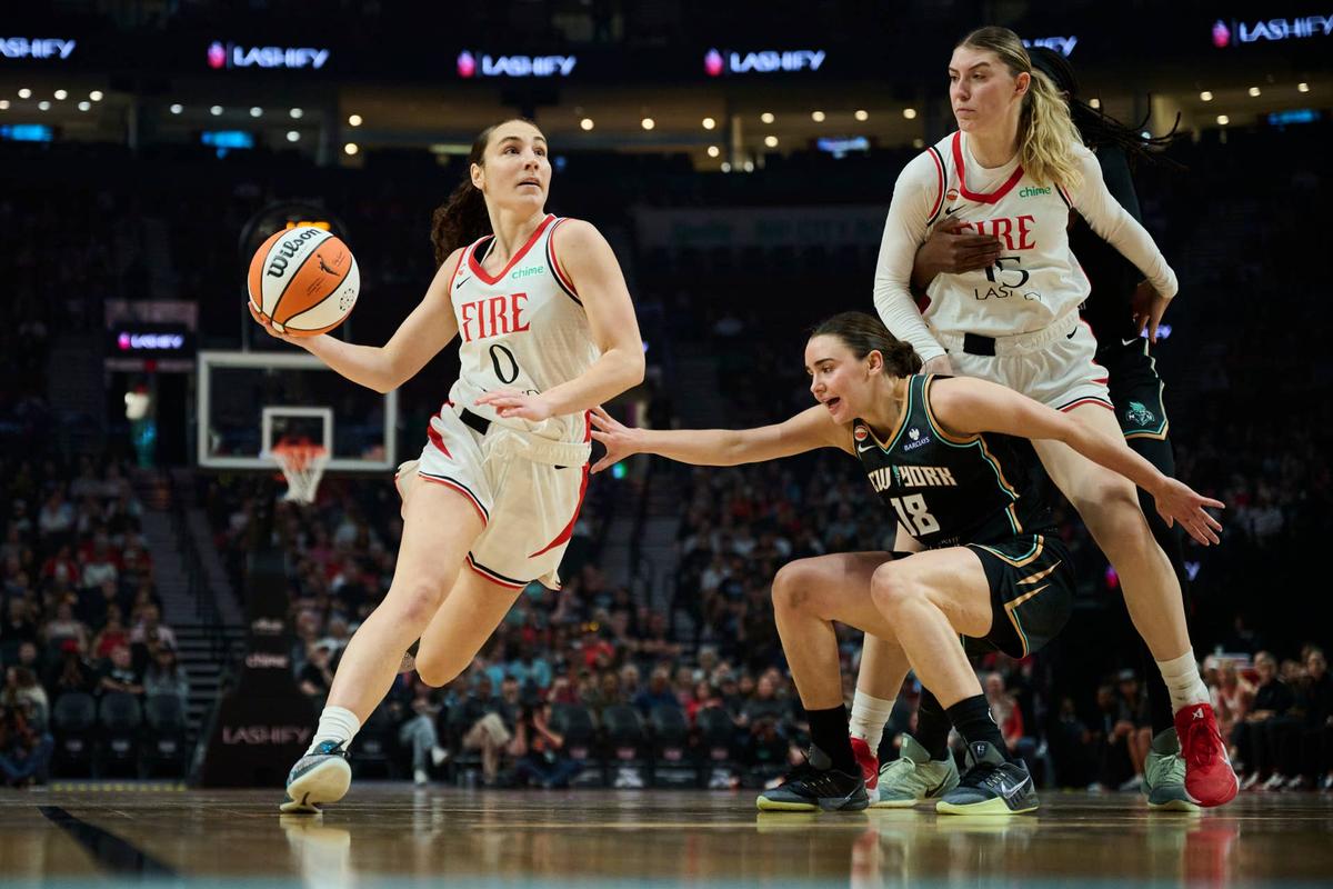  Portland Fire guard Carla Leite (0) Troy Wayrynen-Imagn Images