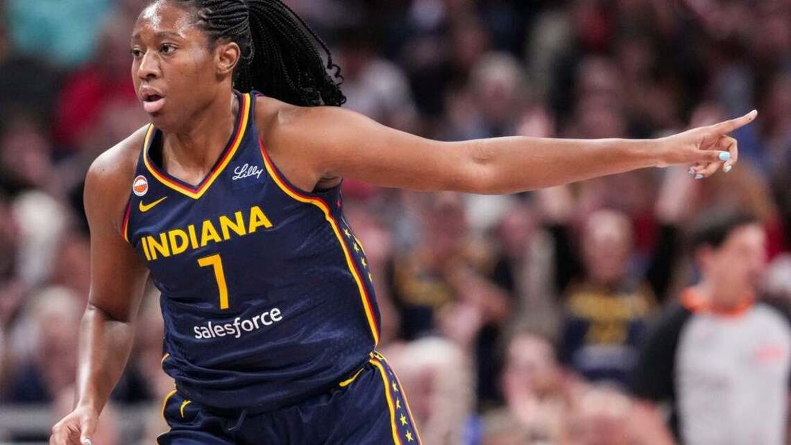 Aliyah Boston, Caitlin Clark lead Fever past Sky 