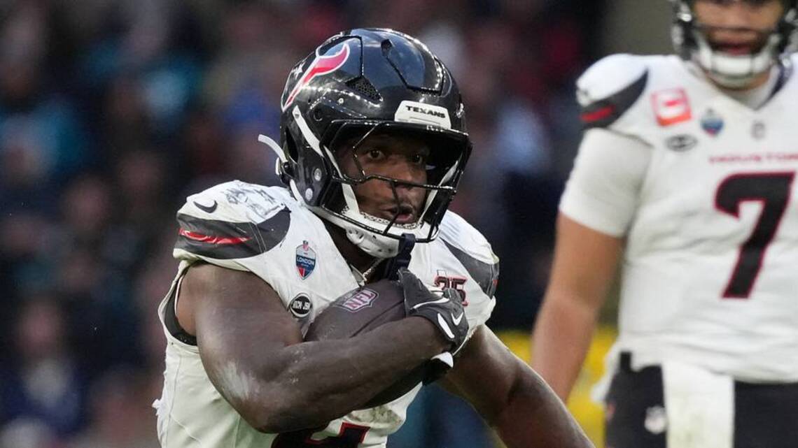 Texans RB Woody Marks' Sneaky Must-Start Case, Poised To Boom In Week 7 Lineups