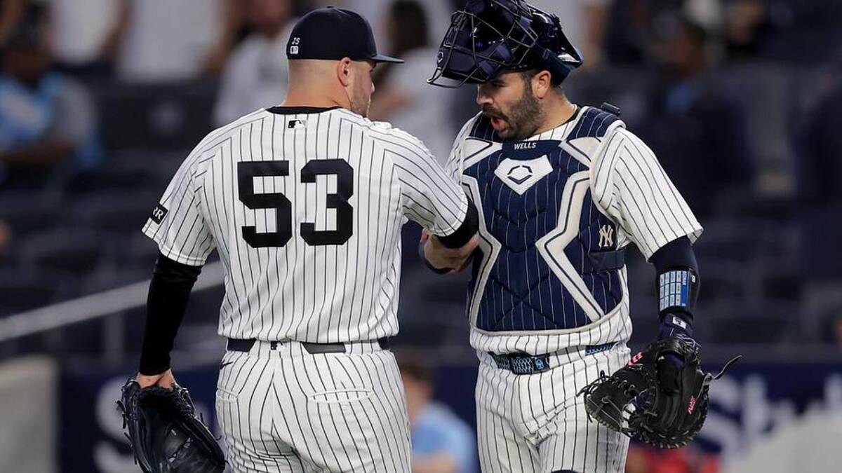 Austin Wells's pitch-calling is a big reason why the Yankees might want to keep him as their starting catcher. | Brad Penner-Imagn Images 