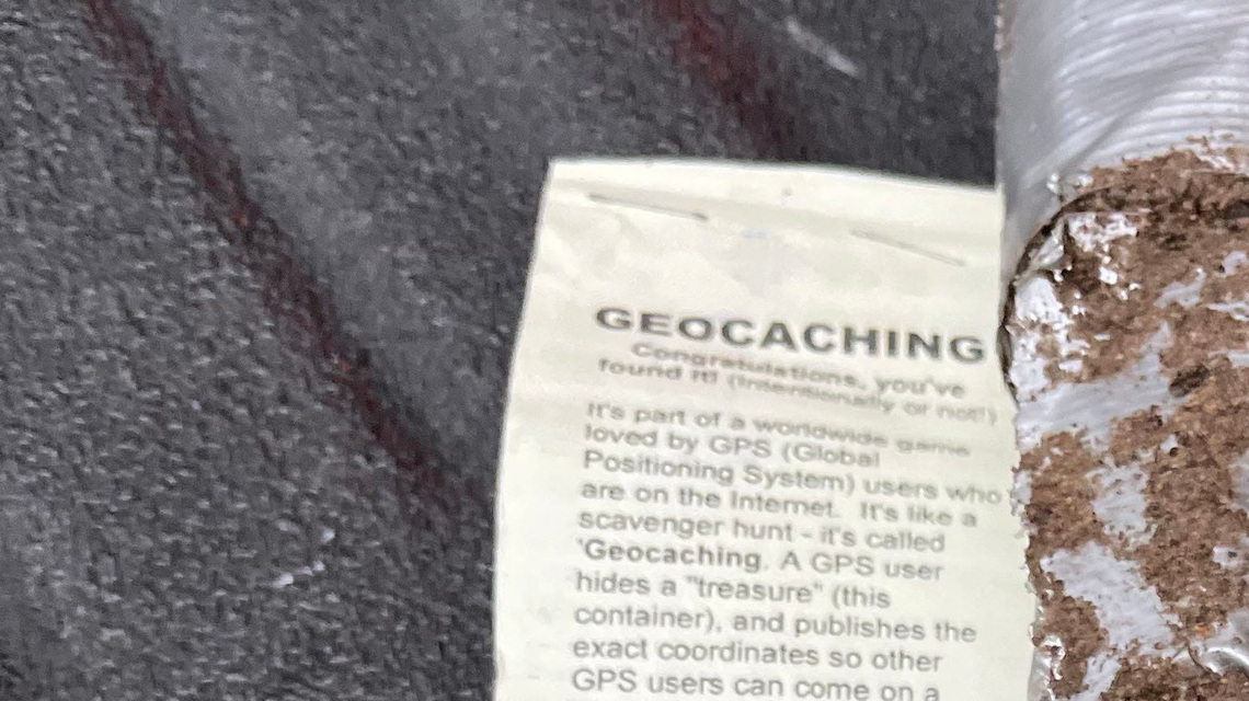 'Suspicious object' thought to be homemade bomb was geocache treasure