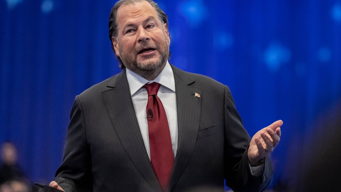 Salesforce CEO's 11-word post reveals a new pressure on tech giants