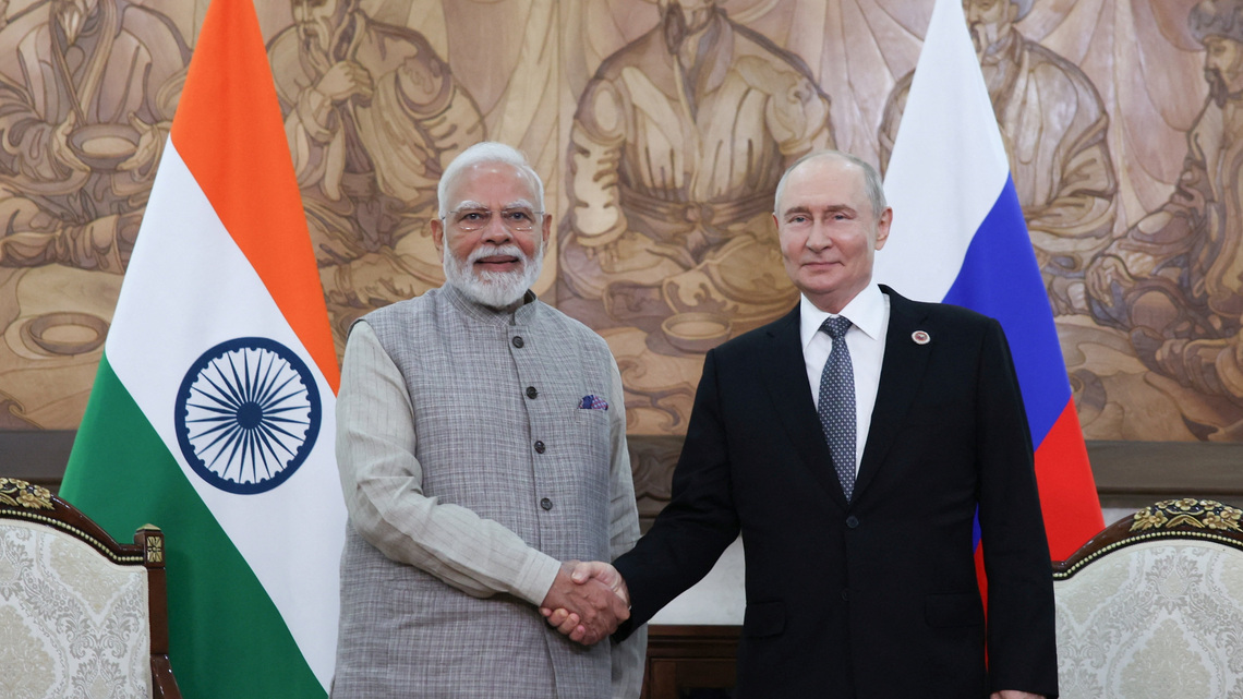India's Modi tells Russia's Putin that the war in Ukraine must end for humanity's sake  