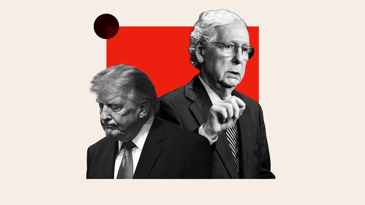 Trump Can’t Escape Mitch McConnell in Kentucky. 