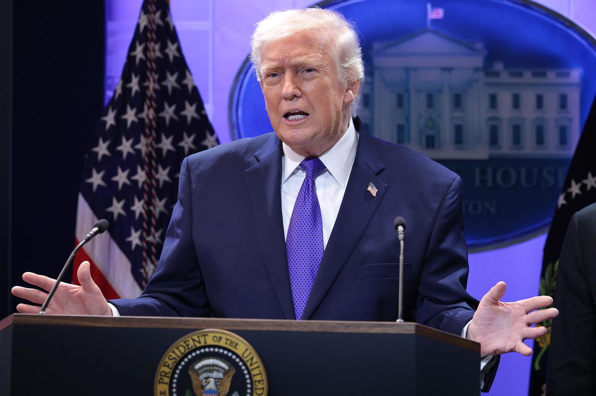  U.S. President Donald TrumpAlex Wong/Getty Images 