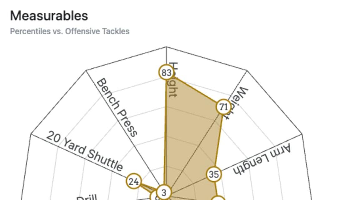  Rob Havenstein Spider Chart | Mockdraftable 