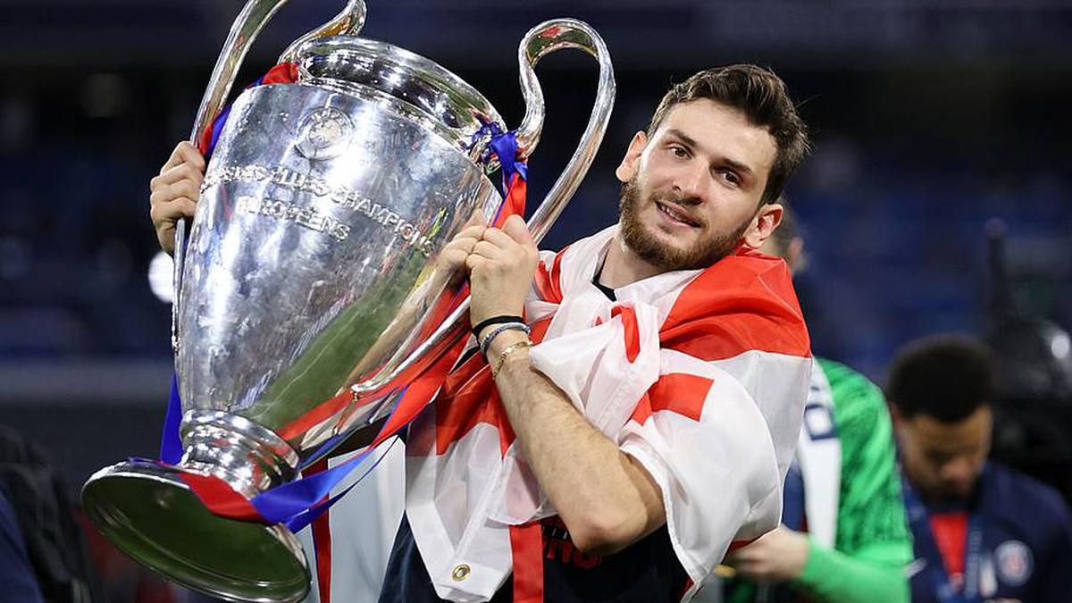 Khvicha Kvaratskhelia helped PSG win their first Champions League title last season. | Marco Canoniero/LightRocket/Getty Images 